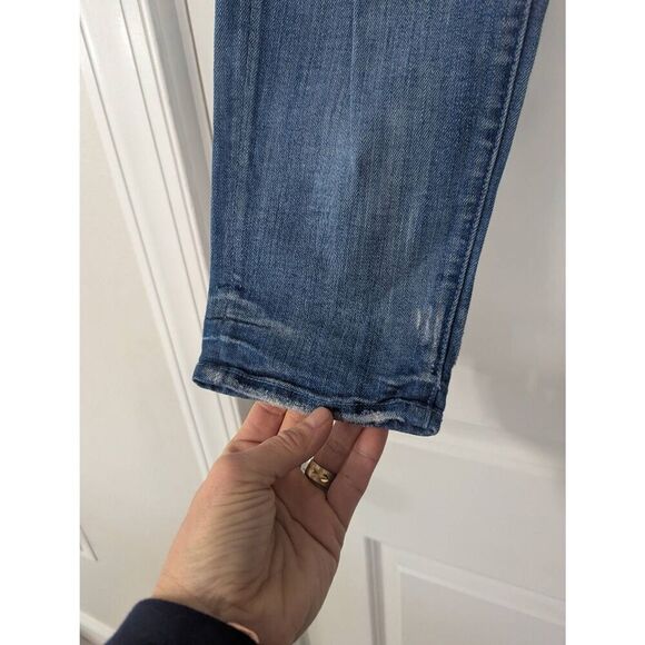 Mother Skinny, Not Skinny Jeans women's size 27‎ cream soda denim wash light - Picture 4 of 11